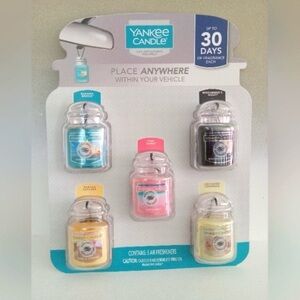 Yankee Candle Car Air Fresheners NWT
